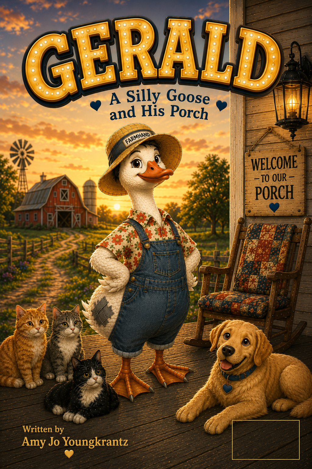 Cover for Gerald: A Silly Goose and His Porch
